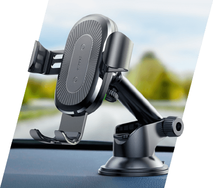 Держатель для смартфона с функцией беспроводной зарядки